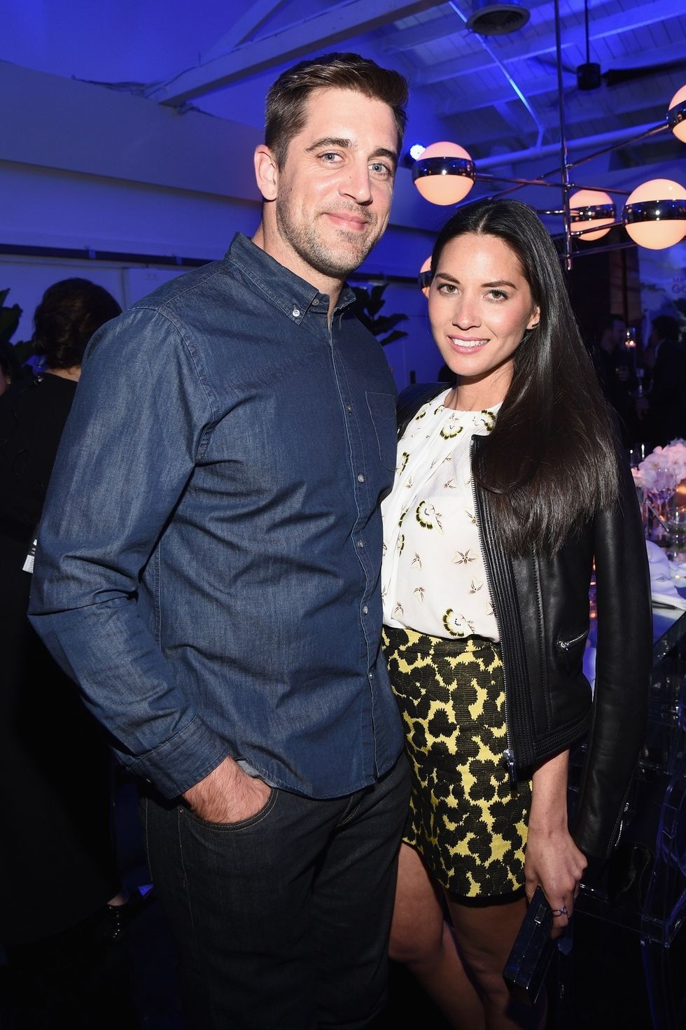 ​Aaron Rodgers a Olivia Munn